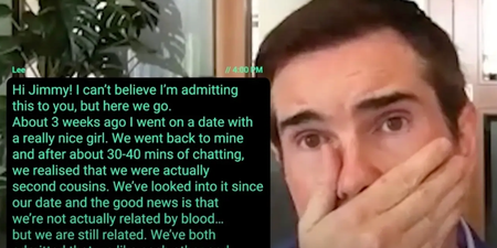 Man asks Jimmy Carr if he should stop dating his cousin – and his answer may surprise you