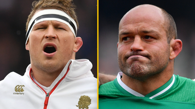 "They photo-shopped my face off, and put Rory Best's on!" - Dylan Hartley
