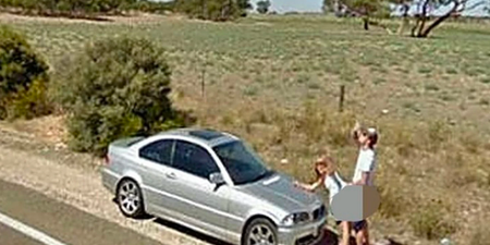 Brazen couple caught having roadside sex in Google Street View photos