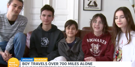 11-year-old boy who travelled 750 miles alone fleeing Ukraine finally reunites with family