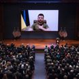 Ukraine’s president receives standing ovation after Martin Luther King reference in heartbreaking speech
