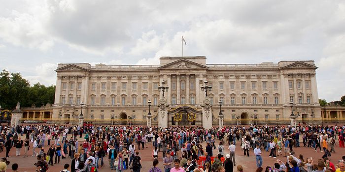 Buckingham Palace in London, England on September 4, 2010. (Photo by Rick Friedman/rickfriedman.com/Corbis via Getty Images)