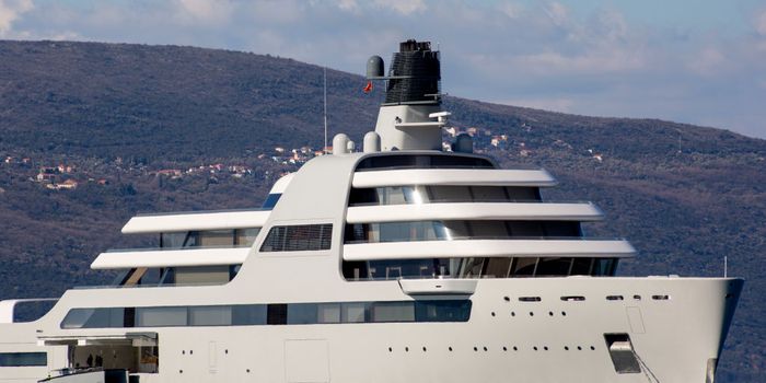 Roman Abramovich's superyacht floating off Turkish coast