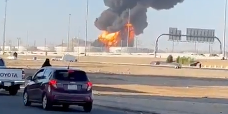 Fire breaks out at Jeddah oil depot ahead of Saudi Arabia Grand Prix