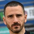 Leonardo Bonucci apologises over state of Italy dressing room after North Macedonia loss