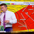 Presenter stops weather report on live TV to call family about tornado warning