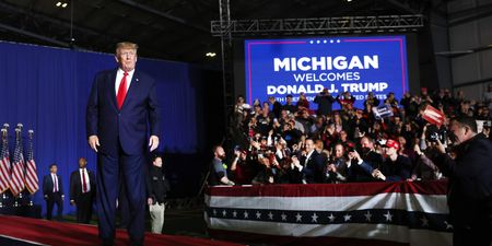 Donald Trump boasts about winning Michigan ‘Man of the Year’ award – but it doesn’t seem to exist