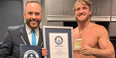 Logan Paul has now bought his way into the Guinness World Records