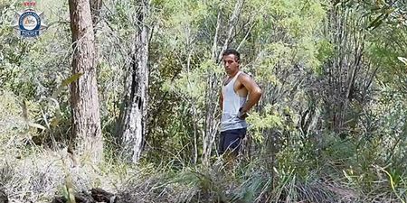 Moment Aussie drug trafficker notices his 5kg meth stash has vanished