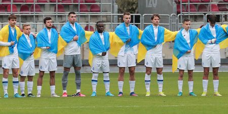 Dynamo Kyiv U19s become first Ukrainian team to play a match since Russian invasion