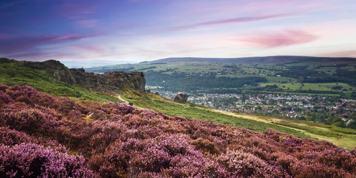 Ilkley in West Yorkshire came top for its incredible views (Credit: iStock)