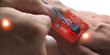 You can now turn yourself into a human bank card with microchip in hand