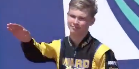 15-year-old Russian karting driver apologises for ‘unacceptable gesture’