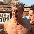 72-year-old Arsene Wenger pictured topless and he’s absolutely shredded