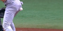 Baseball star’s butt goes viral after he uses it to deflect ball and ‘breaks the internet’