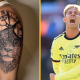 Fans think they’ve noticed a huge mistake in Emile Smith Rowe’s new tattoo