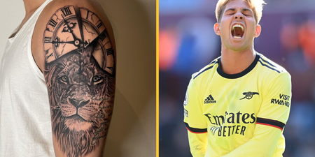 Fans think they’ve noticed a huge mistake in Emile Smith Rowe’s new tattoo