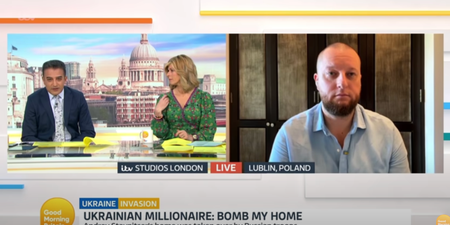 Millionaire leaks coordinates for his mansion after finding out it was a base for Russian troops