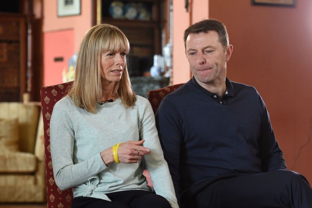 Kate and Gerry McCann statement formal suspect