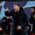 Manchester United fined after fans threw objects at Diego Simeone