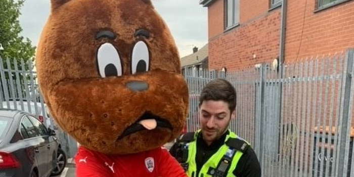 Barnsley mascot arrested