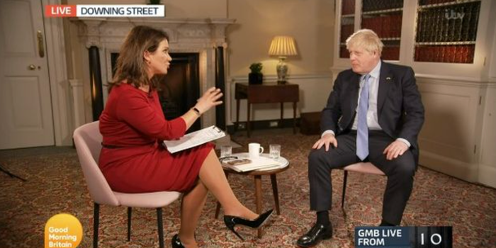 Boris Johnson GMB interview