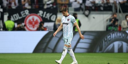 ‘Liability’ Aaron Cresswell hammered for red card mistake in Europa League semi-final