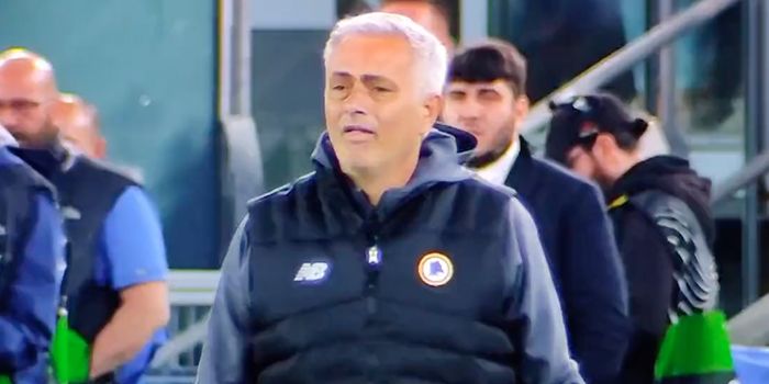 Jose Mourinho Roma tears