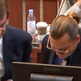 Video shows Johnny Depp’s lawyers rejoicing as Amber Heard mentions Kate Moss story