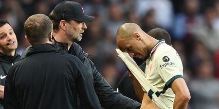 Liverpool could be without Fabinho for crucial spell after injury at Villa