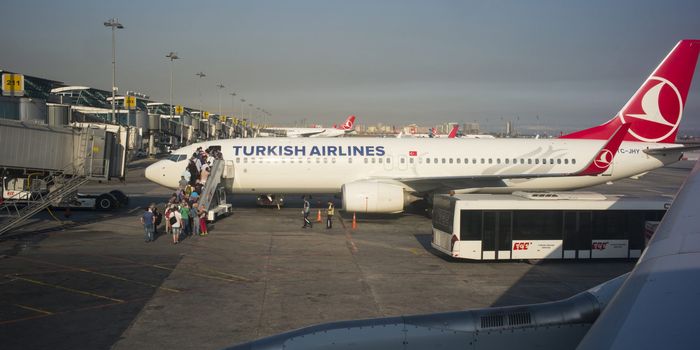 Passengers sent plane crash pictures on Turkish flight