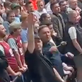 Burnley fan appears to perform Nazi salute towards Tottenham fans
