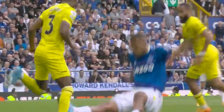 Salomon Rondon sent off for Everton after horror challenge in Brentford defeat
