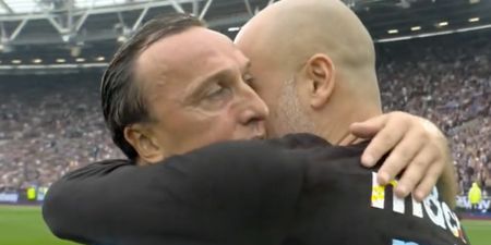 Pep Guardiola reveals what he said to Mark Noble during touching embrace