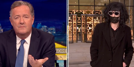 Awkward moment Piers Morgan is a called a c**t by a guest on his own talk show