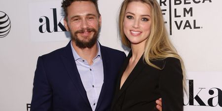Court shown private elevator moment between Amber Heard and James Franco