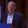 Moment George W Bush accidentally condemns his own ‘brutal Iraq invasion’ instead of Ukraine