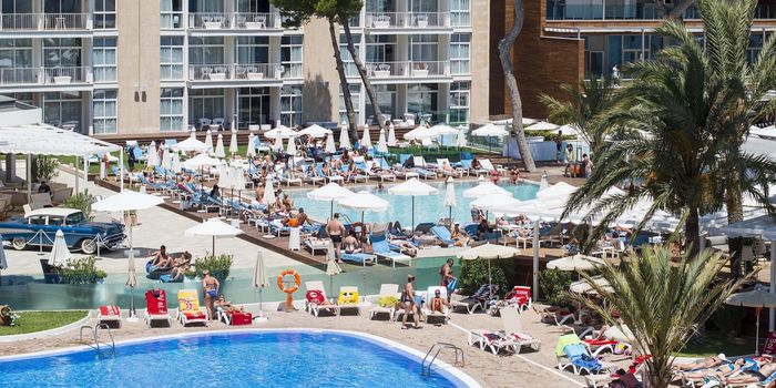 Teen may be left paralysed after diving into Magaluf pool