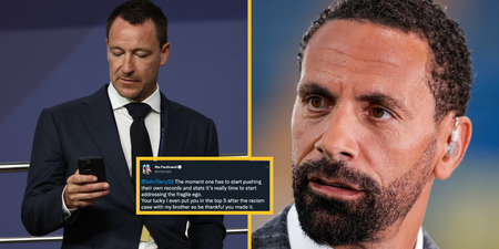 Rio Ferdinand and John Terry in Twitter war after controversial ‘top 5’ pick
