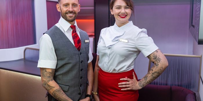 Virgin Atlantic allow cabin crew with tattoos