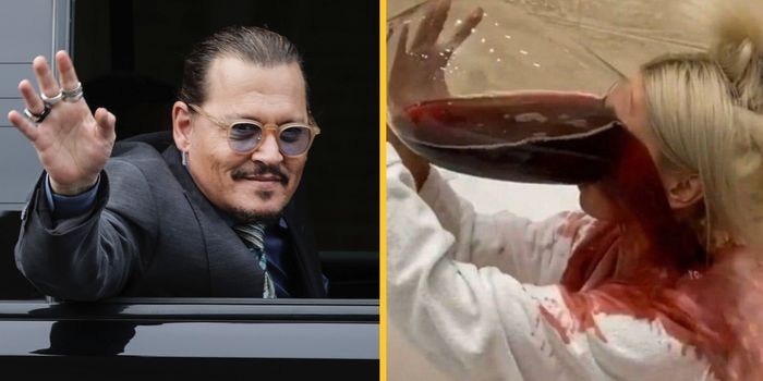 Johnny Depp fans drink mega pints