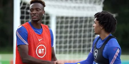 Fans react to Tammy Abraham telling Trent Alexander-Arnold that he’ll ‘join’ Liverpool