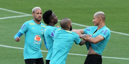 Footage emerges of Richarlison and Vinicius ‘fight’ in Brazil training