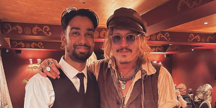 Johnny Depp books out Indian restaurant