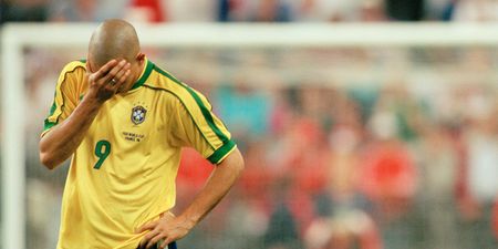 What happened to Ronaldo before the 1998 World Cup final