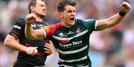 Last-gasp Freddie Burns drop goal clinches Premiership title for Leicester Tigers