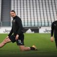 Hakan Calhanoglu bodies Zlatan Ibrahimovic after being trolled during title parade