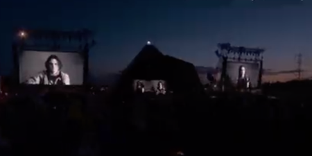 Johnny Depp video played during Paul McCartney set at Glastonbury