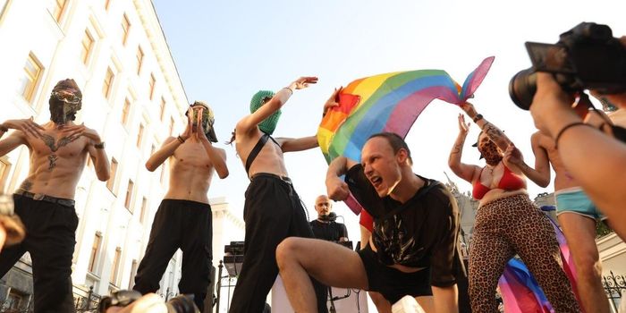 Reyvakh Pride in Ukraine, 2021 (Photo by Alexandra Barchuk)