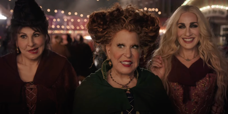 The Sanderson Sisters return in first trailer for Hocus Pocus 2